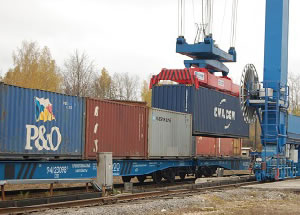 Railway flexitank