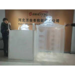 bulk bag with formed inner baffle PE liner