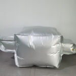 حقيبة كبيرة بورق الألمنيوم الداخلي
