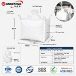 100%virgin PP Big Bags With Pre-Shaped Liner