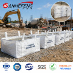 2500kg heavy duty concrete washout bag with inner liner